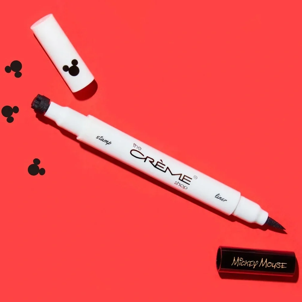 NWT The Crème Shop Dual-Ended Eyeliner & Mickey Shaped Freckle Stamp